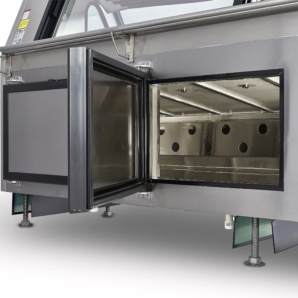 VITRINA CARNICERA EN ACERO INOXIDABLE | VCA250-AI