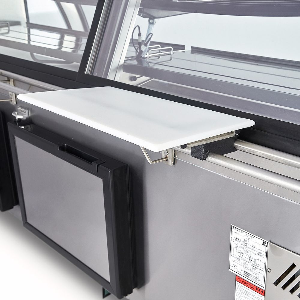 VITRINA CARNICERA EN ACERO INOXIDABLE | VCA250-AI
